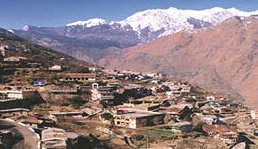 A view of Joshimath city