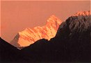 Nanda Devi Peak as seen from Joshimath